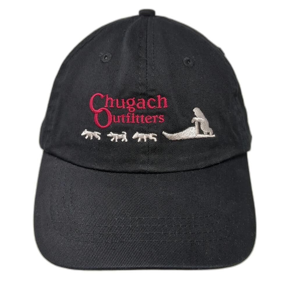 Ram Baseball Cap Black One Size Chugach Outfitters Sled Dog Mushers Alaska Hat